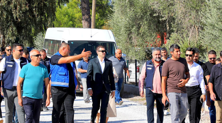 Başkan Mandalinci Saha Ziyaretlerine Devam Ediyor