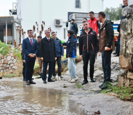 Bodrum’da Yağış Seferberliği