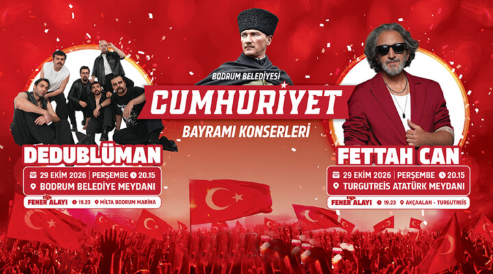 Bodrum’da Cumhuriyet Bayramı Coşkusu