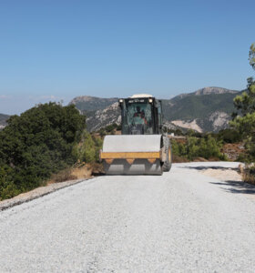 Bodrum’da Sathi Kaplama Çalışmaları Sürüyor