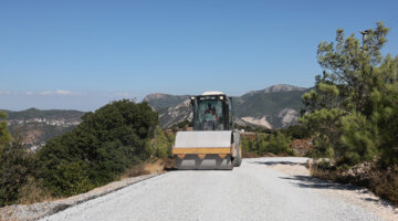 Bodrum’da Sathi Kaplama Çalışmaları Sürüyor