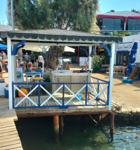 Bodrum’un cadde ve sokakları Mavi-Beyaz