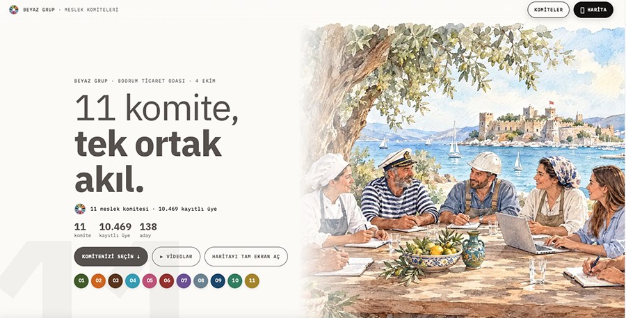 Beyaz Grup: “Bodrum’un Verisi Artık Bodrum İçin Çalışacak”