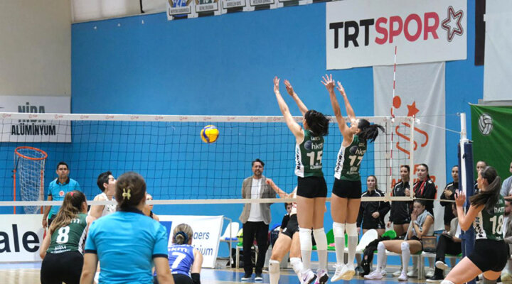 Bodrumspor Kadın Voleybol Takımı, evinde üzgün