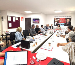 CHP Bodrum Siyasi Danışma Kurulu İlk Toplantısını Yaptı