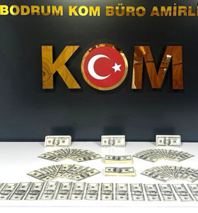 Bodrum’da 46 Bin 200 Sahte Dolar Ele Geçirildi