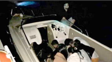 Bodrum Açıklarında 15 Göçmen ve 2 Kaçakçı Şüphelisi Yakalandı